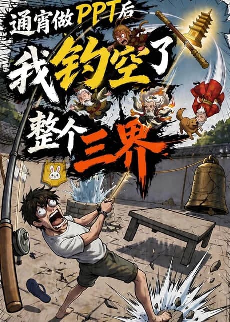 通宵做 PPT 后我钓空了整个三界海报