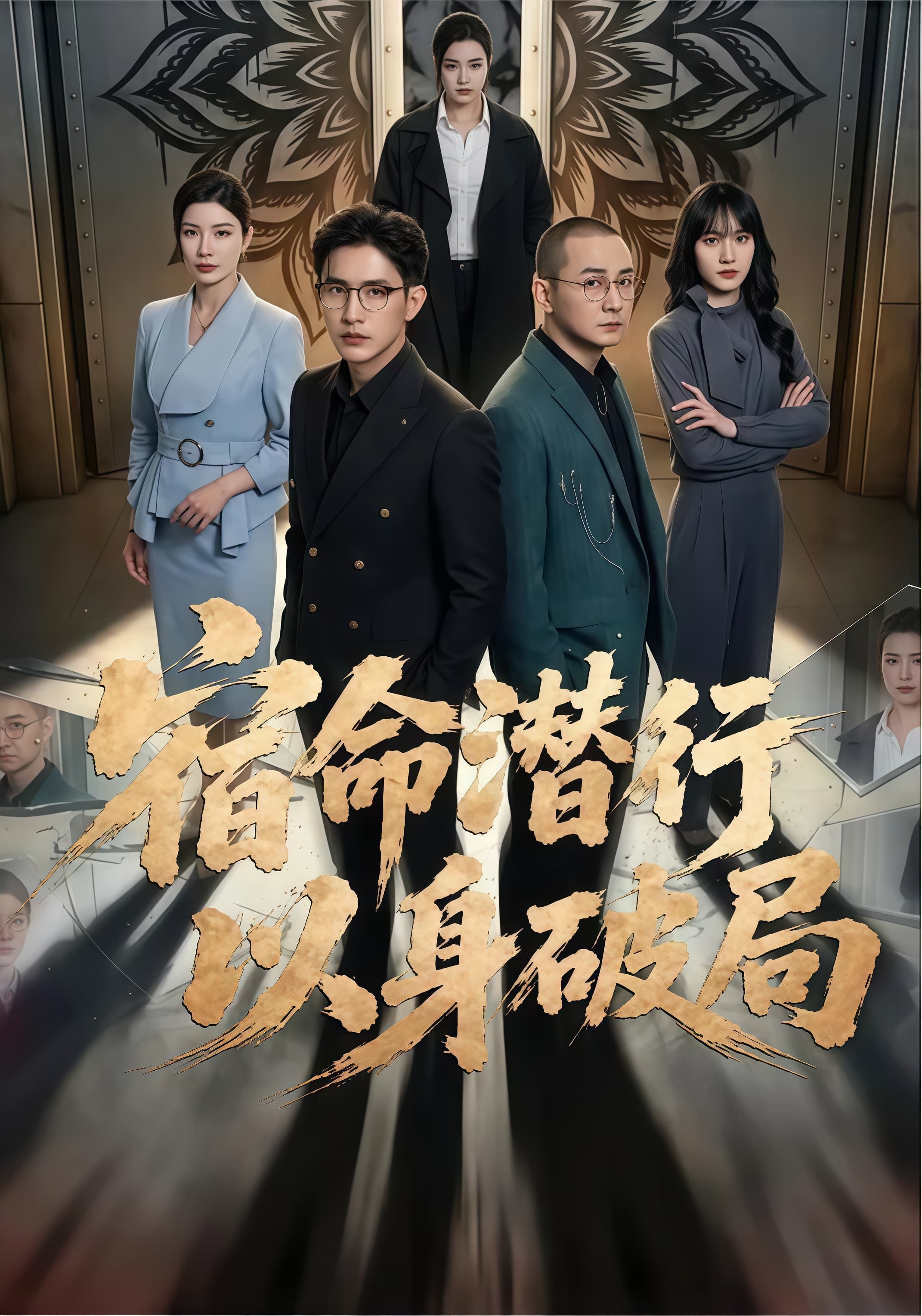 宿命潜行，以身破局海报