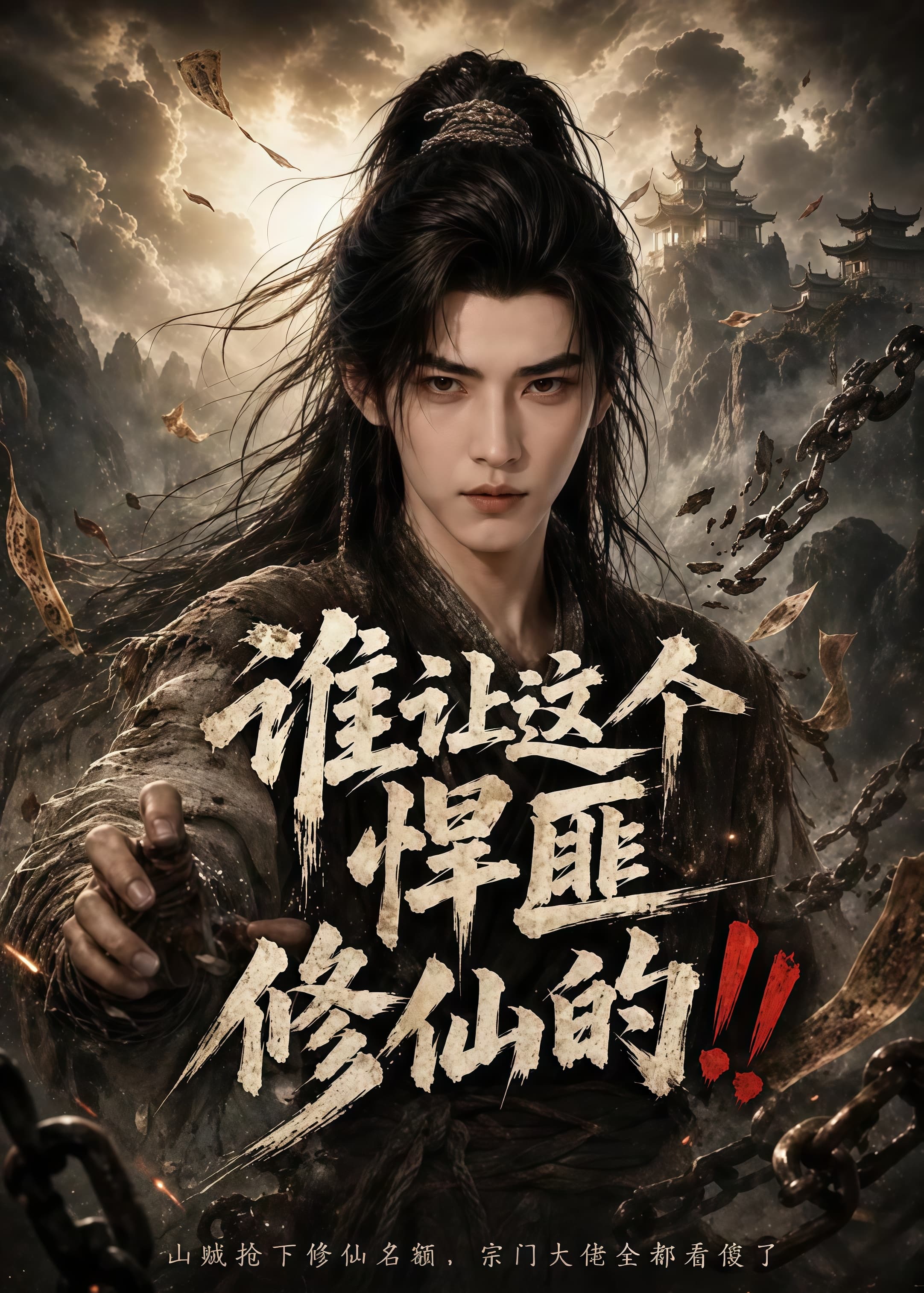 谁让这个悍匪修仙的！！海报