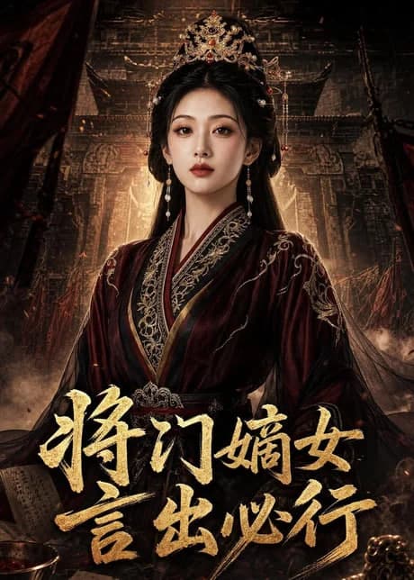 将门嫡女：言出必行海报